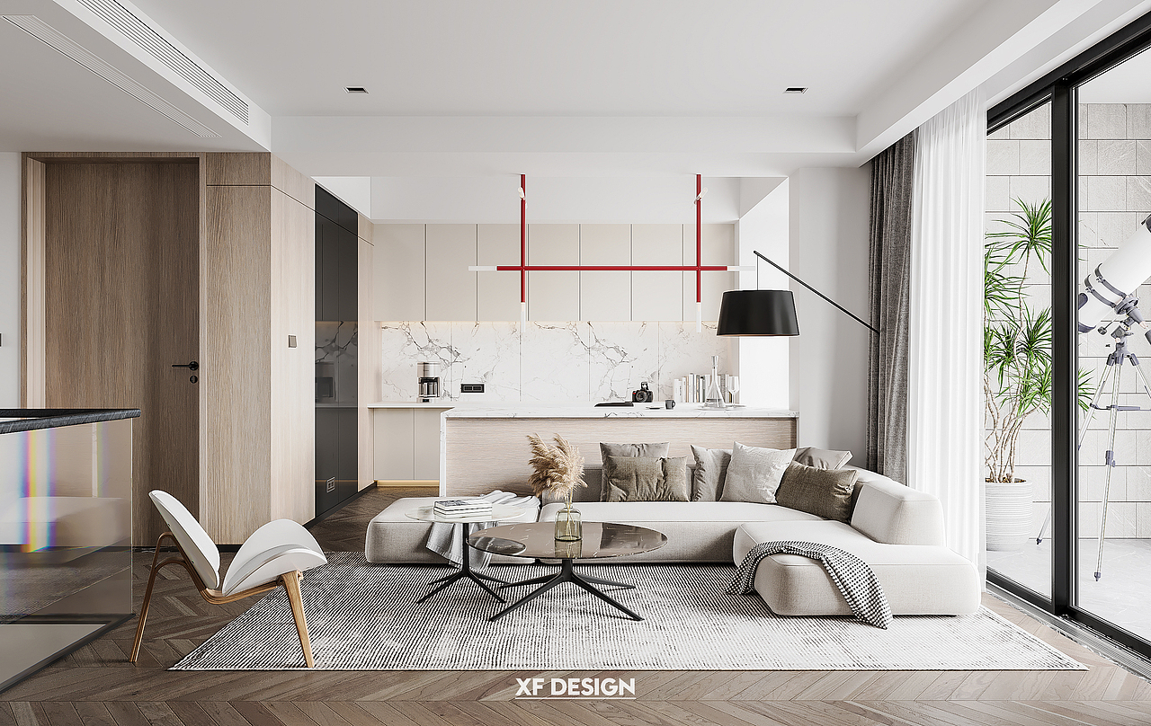 现代极简住宅（图ZMzEwMjk1NjQ0） - 家装设计 - 站酷设计师xf设计原创素材 - 站酷ZCOOL