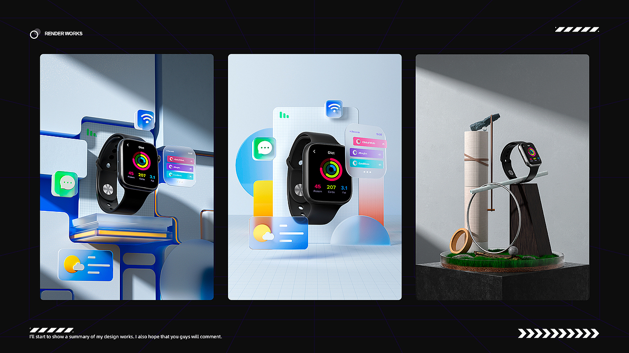 渲染作品集（图ZMzA0MTA2MjA0） - 产品 - 站酷设计师李小二i原创素材 - 站酷ZCOOL