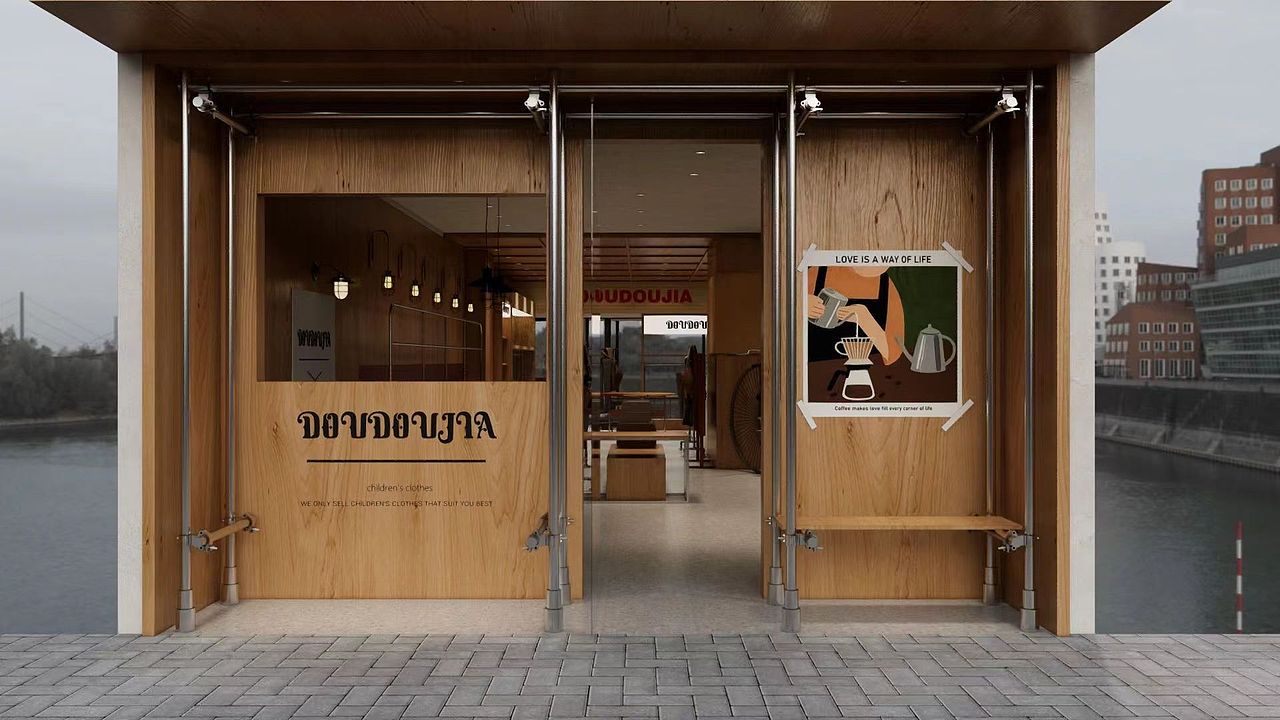 美式海洋板买手店设计