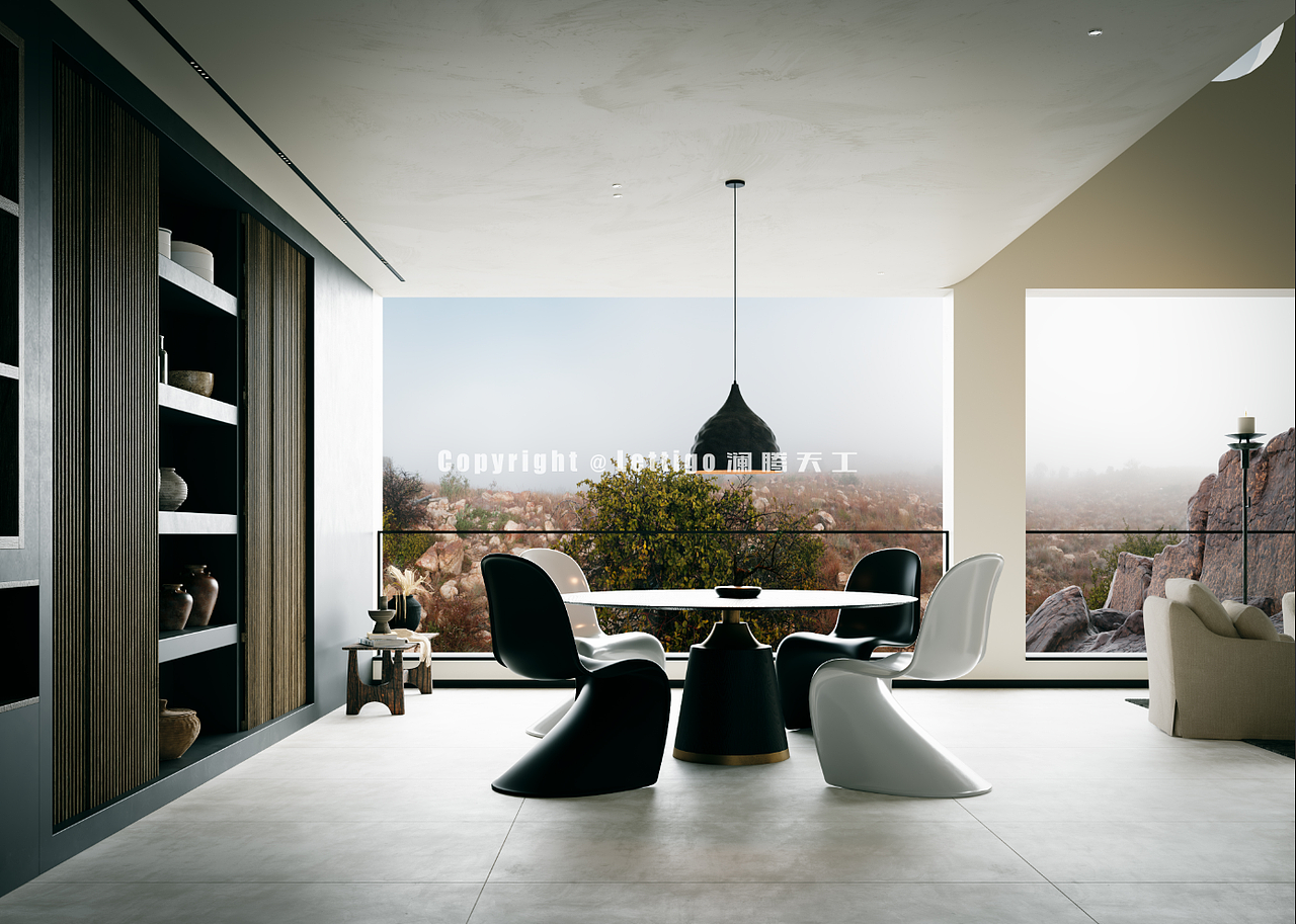 别墅-效果图案例（图ZMzU4MTY3MjQ4） - 家装设计 - 站酷设计师澜腾天工W原创素材 - 站酷ZCOOL