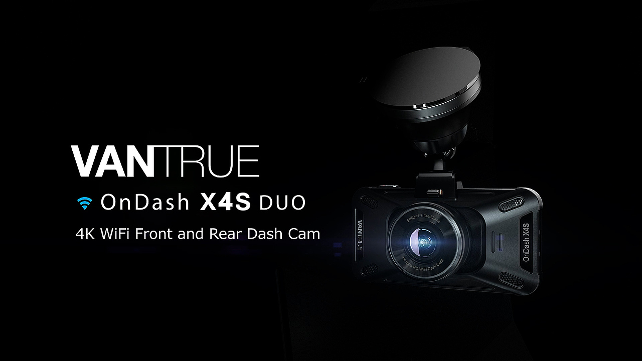Vantrue X4S 行车记录仪 产品动画