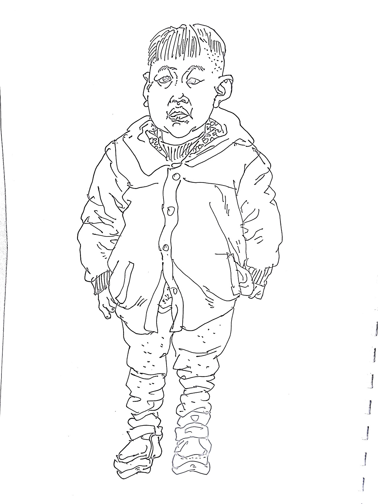 纪保超摸鱼速写