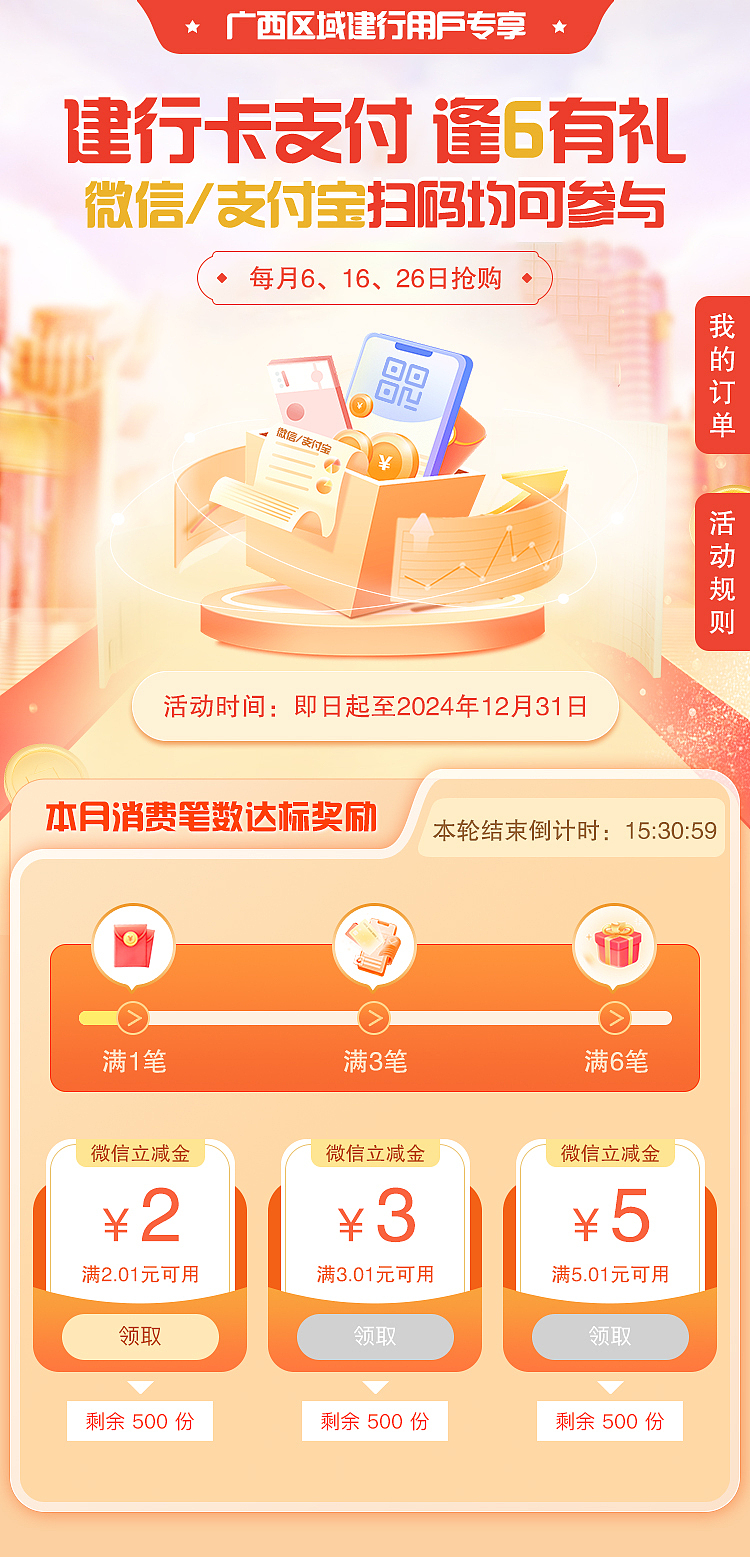 H5视觉页面—(广西建行)