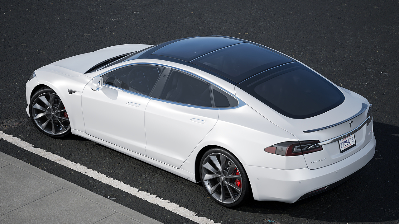 UE5汽车渲染（路径追踪）