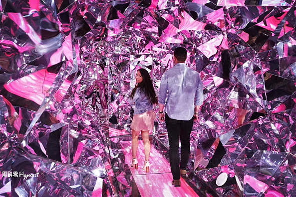 钻石隧道 万花筒 网红拍照打卡空间 大型活动暖场道具