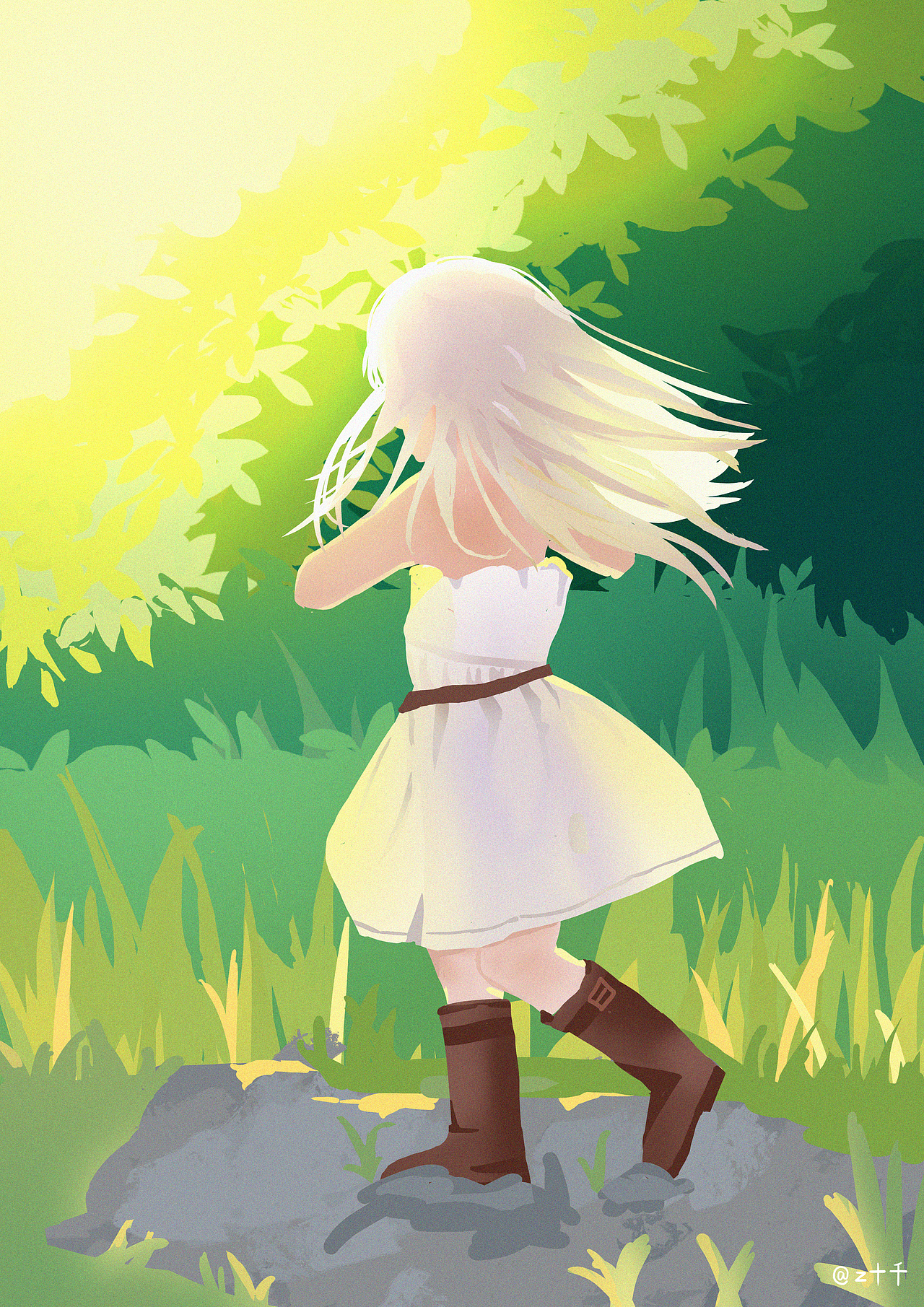 2022年插画总结（图ZMzI3MDc0Mjky） - 商业插画 - 站酷设计师z十千原创素材 - 站酷ZCOOL