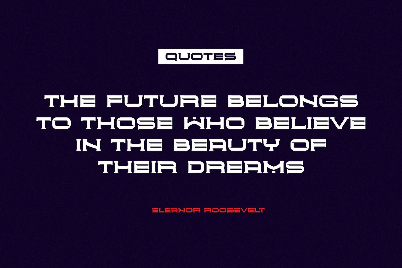 现代潮流科技时尚机械机能潮牌海报封面标题英文字体