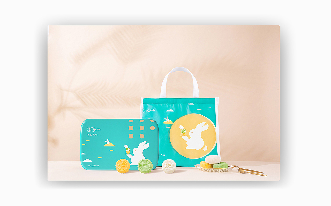 中秋节-月饼包装盒