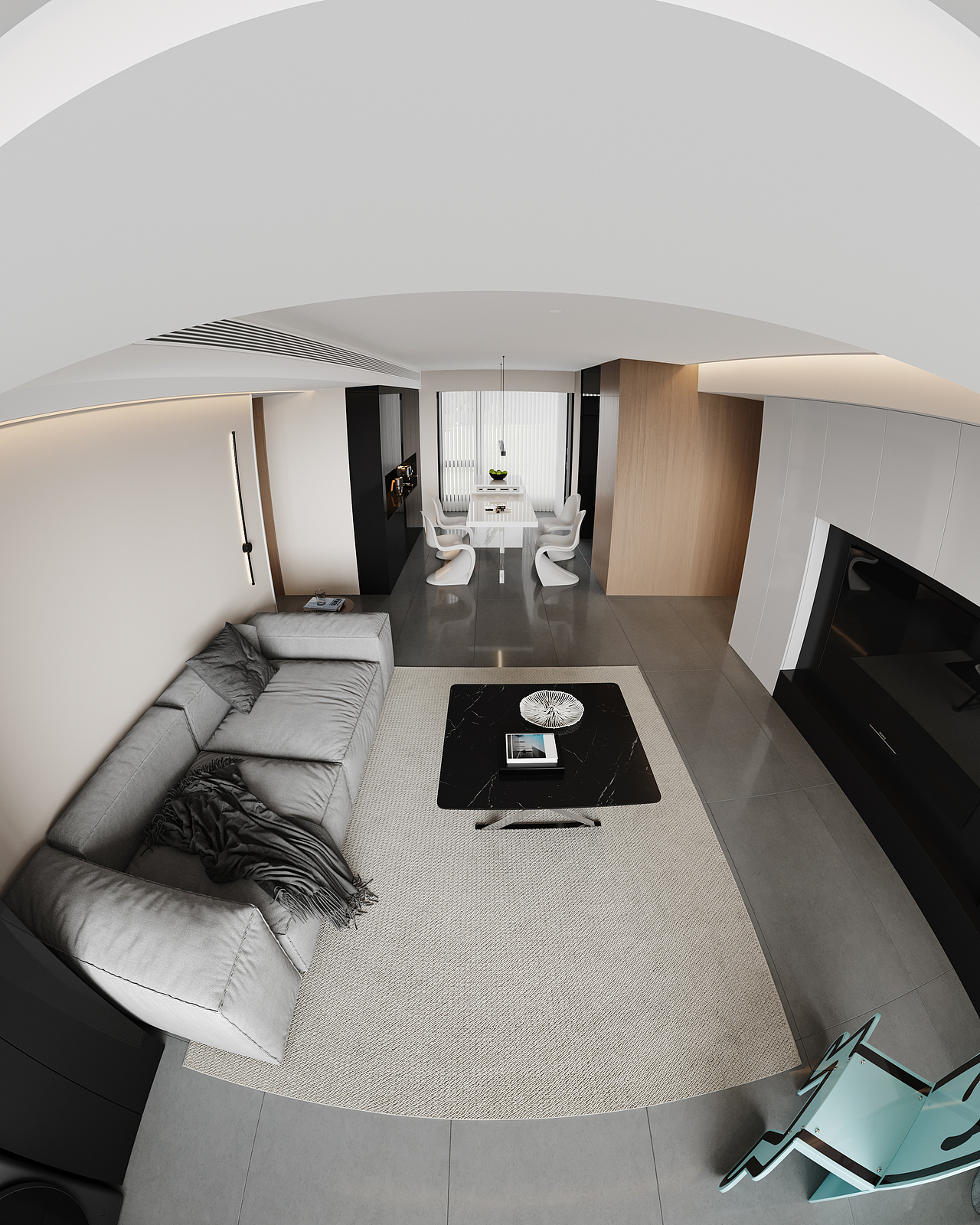 通透灯光小空间