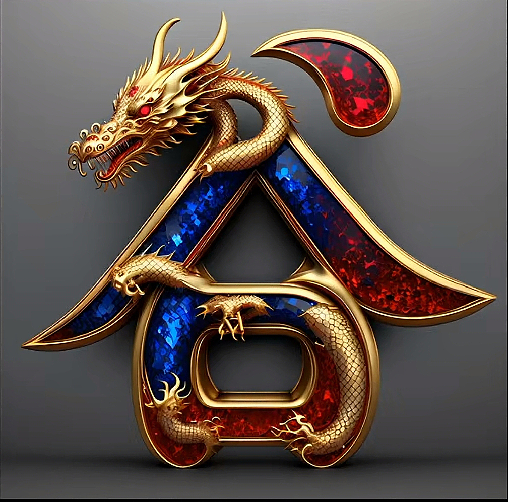 姓氏艺术字“我用2年时间”设计了全国姓氏logo头像