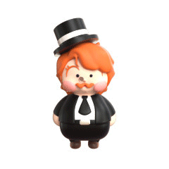 周大肠IP形象|3D表情包设计