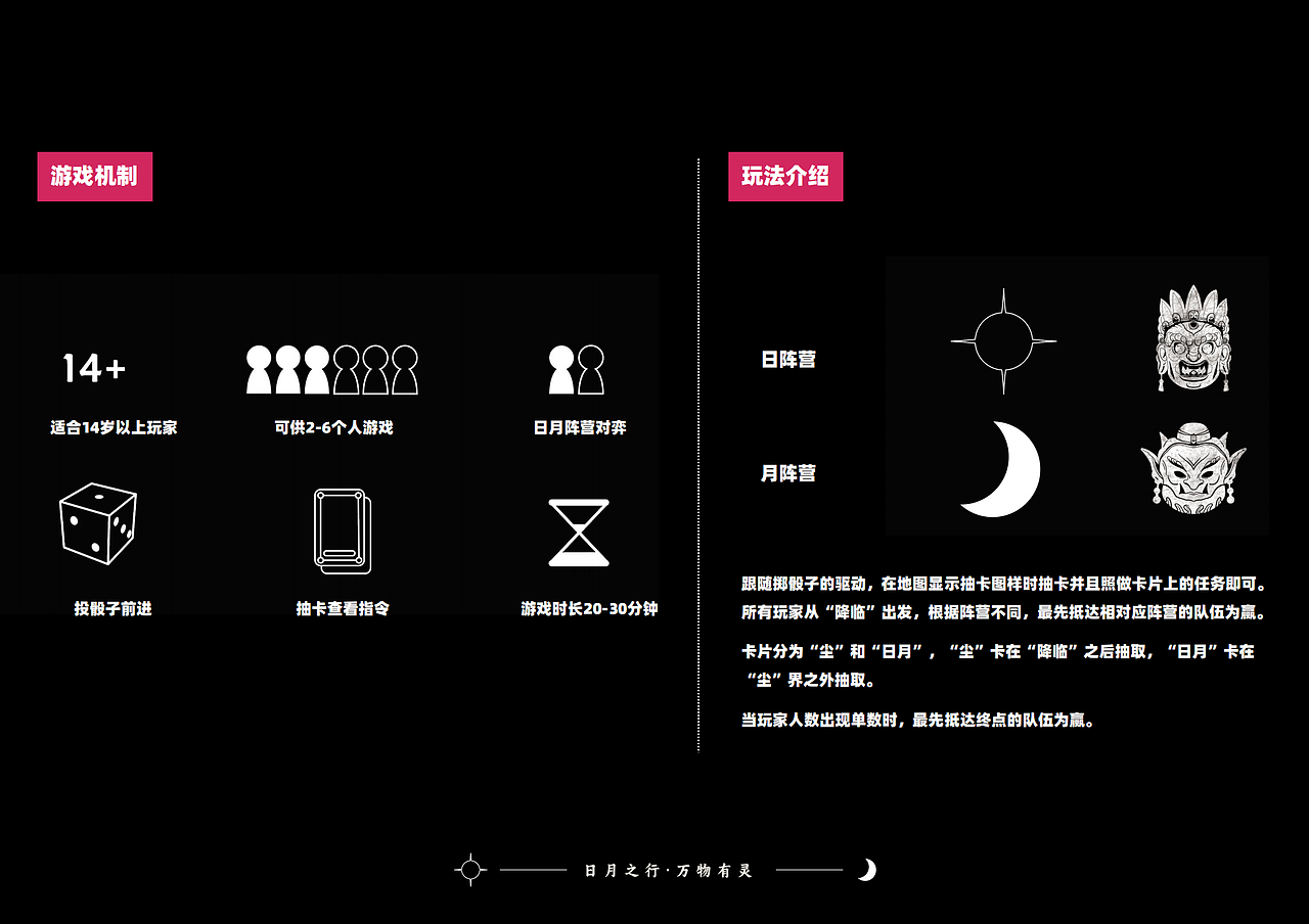 日月之行·萨满文化桌游设计