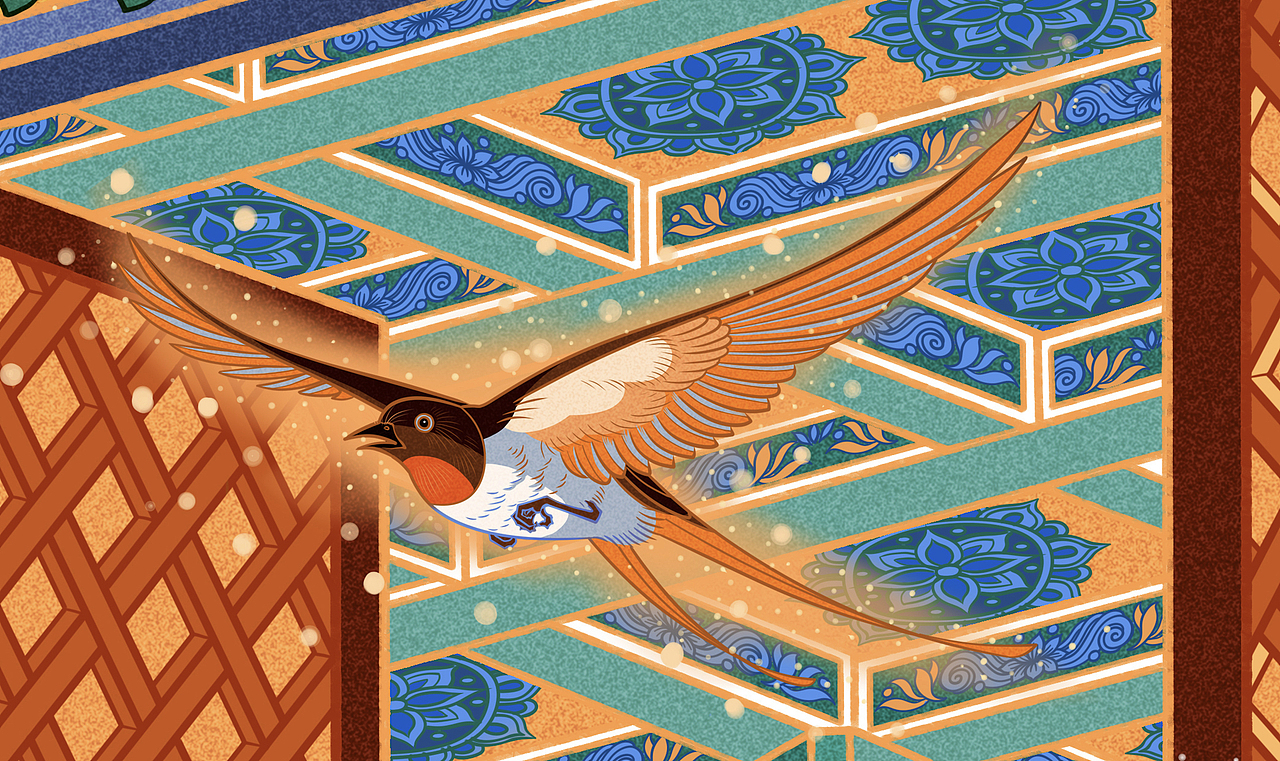 《画壁》组画系列（图ZMzYwNTM4MjU2） - 商业插画 - 站酷设计师唐众汤忠原创素材 - 站酷ZCOOL