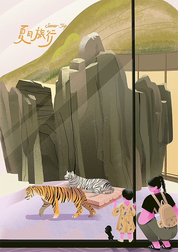 生活二三事（图ZMzE2ODU2NTQw） - 艺术插画 - 站酷设计师莎米63原创素材 - 站酷ZCOOL