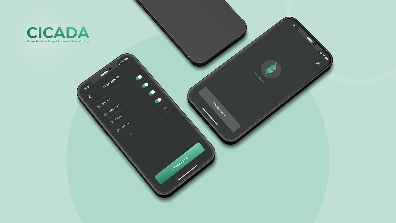 CICADA 睡眠 App（图ZMzA5NTc2MDQ0） - APP界面 - 站酷设计师一个阿东原创素材 - 站酷ZCOOL