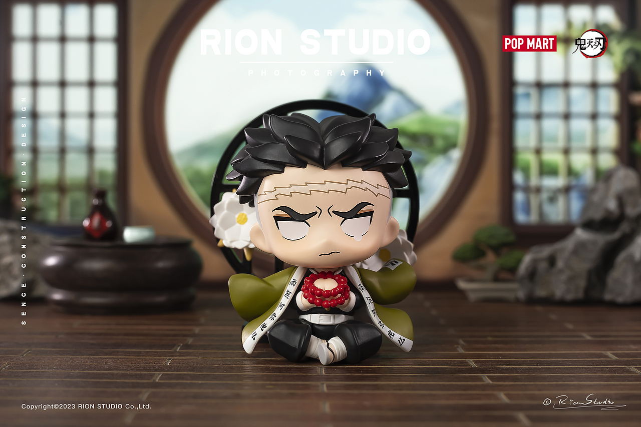 潮玩拍摄丨泡泡玛特《鬼灭之刃诞生花系列》盲盒