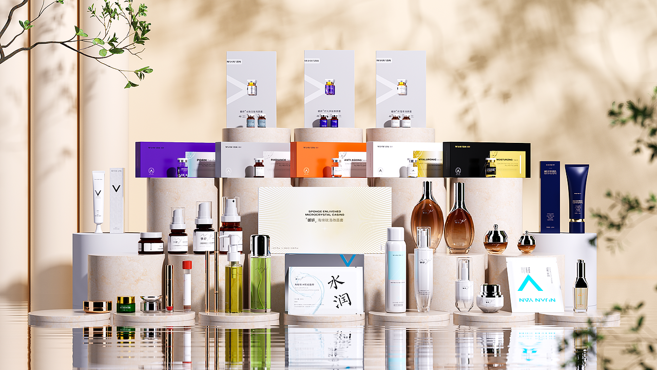 近期美妆产品渲染精选