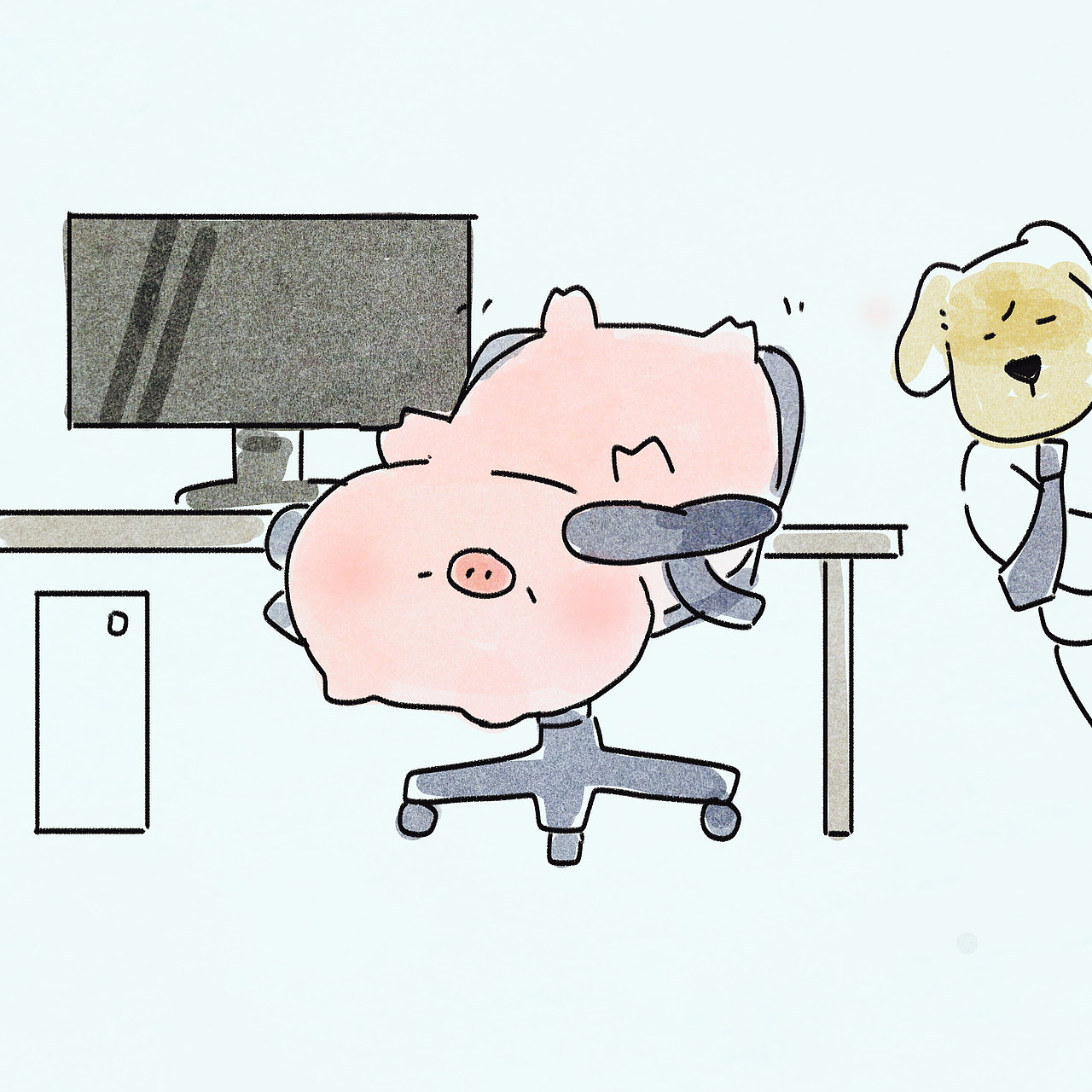 关于日常的插画