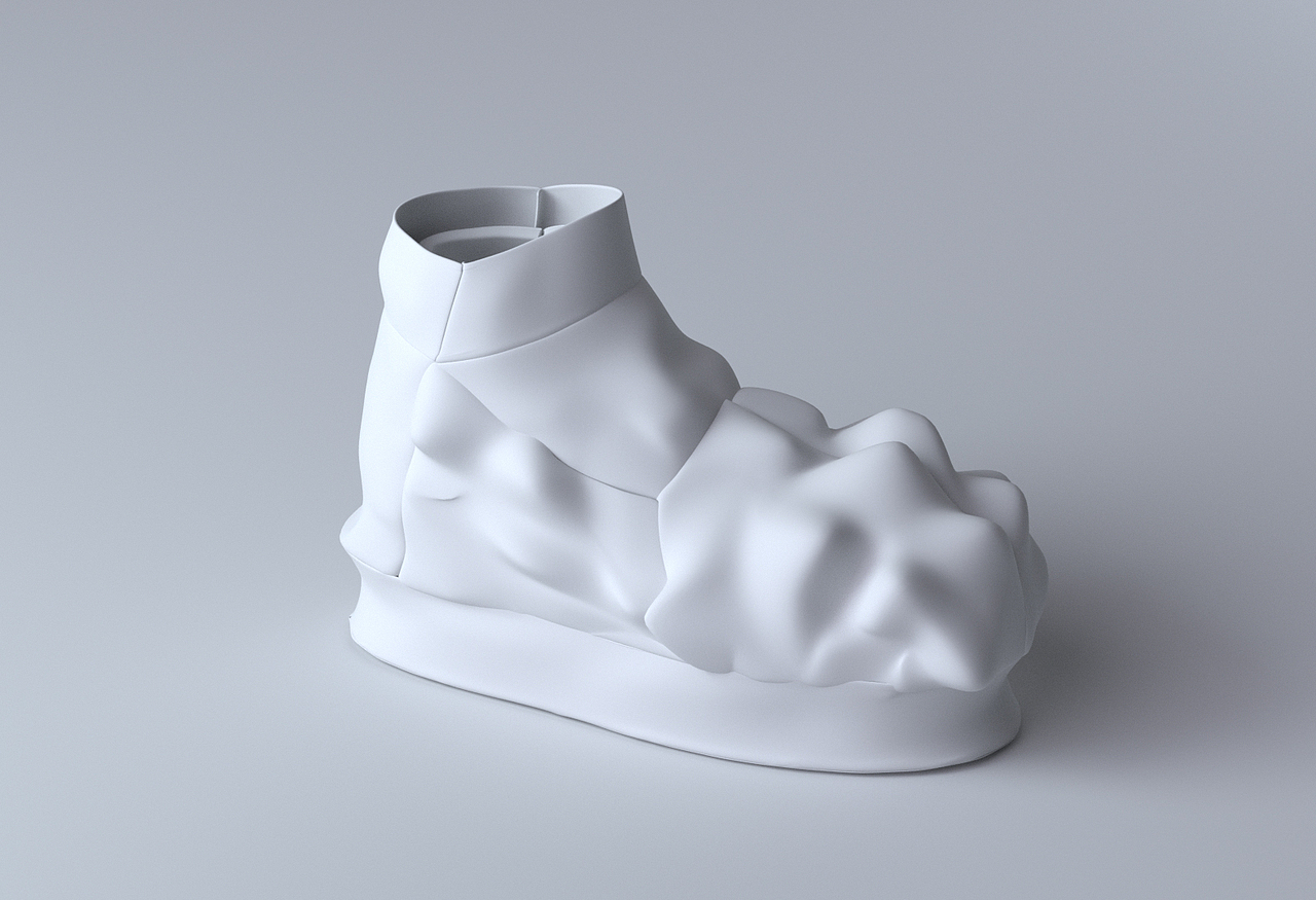 未来虚拟服饰鞋子