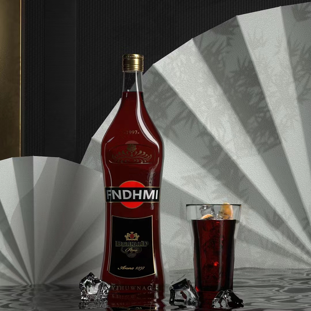 日常三维设计整理-红酒建模渲染练习（图ZMzEwNDM5NTUy） - 产品 - 站酷设计师大铭哟原创素材 - 站酷ZCOOL