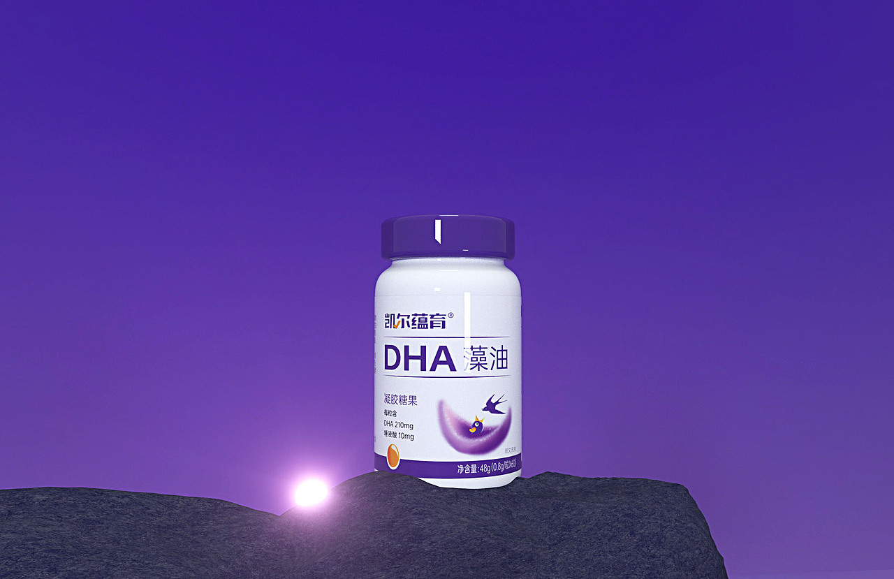 保健品包装/孕妇DHA/燕窝DHA/瓶装