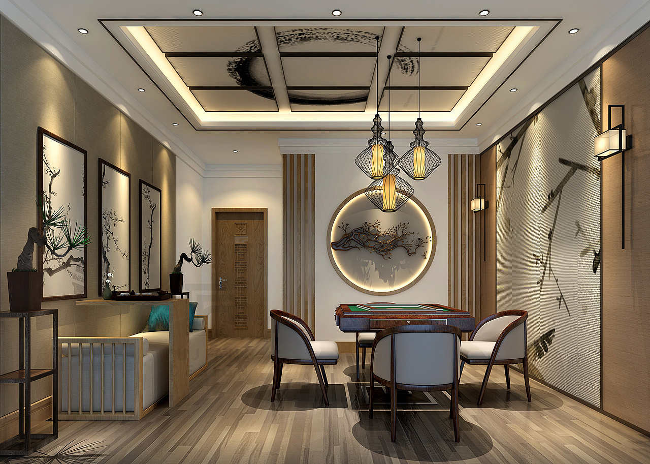 商业空间设计——阐述禅意茶楼的清欢之美！