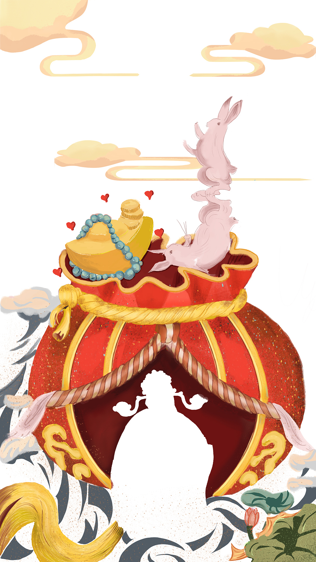 兔年壁纸（图ZMzI4OTg2MTIw） - 主题/皮肤 - 站酷设计师潼婳之前设计原创素材 - 站酷ZCOOL