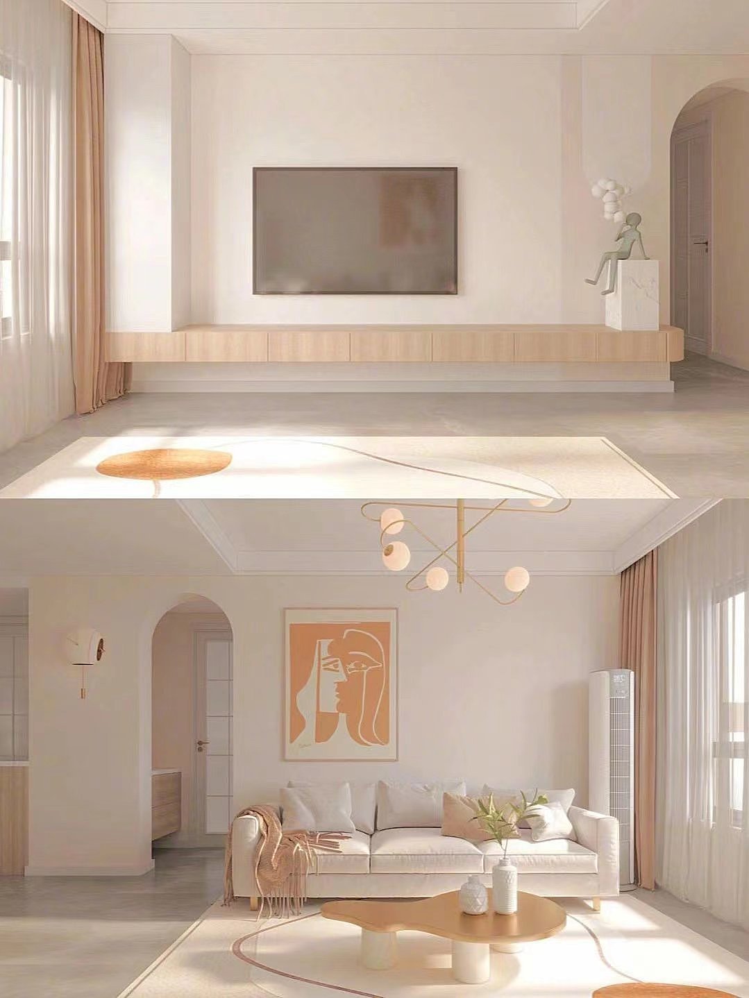 奶油法式风装修