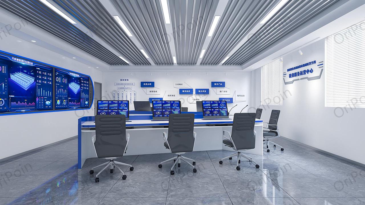 税务服务大数据中心（智慧中枢运营中心）设计方案分享（图ZMzM0MTAzMDMy） - 展陈设计 - 站酷设计师小圆圆大创意原创素材 - 站酷ZCOOL