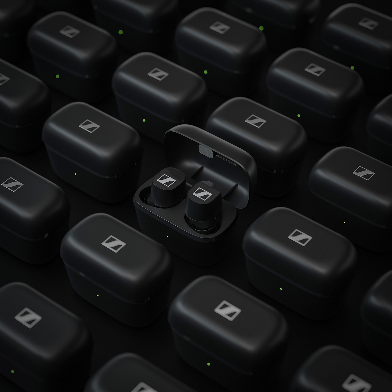 森海塞尔耳机建模渲染练习