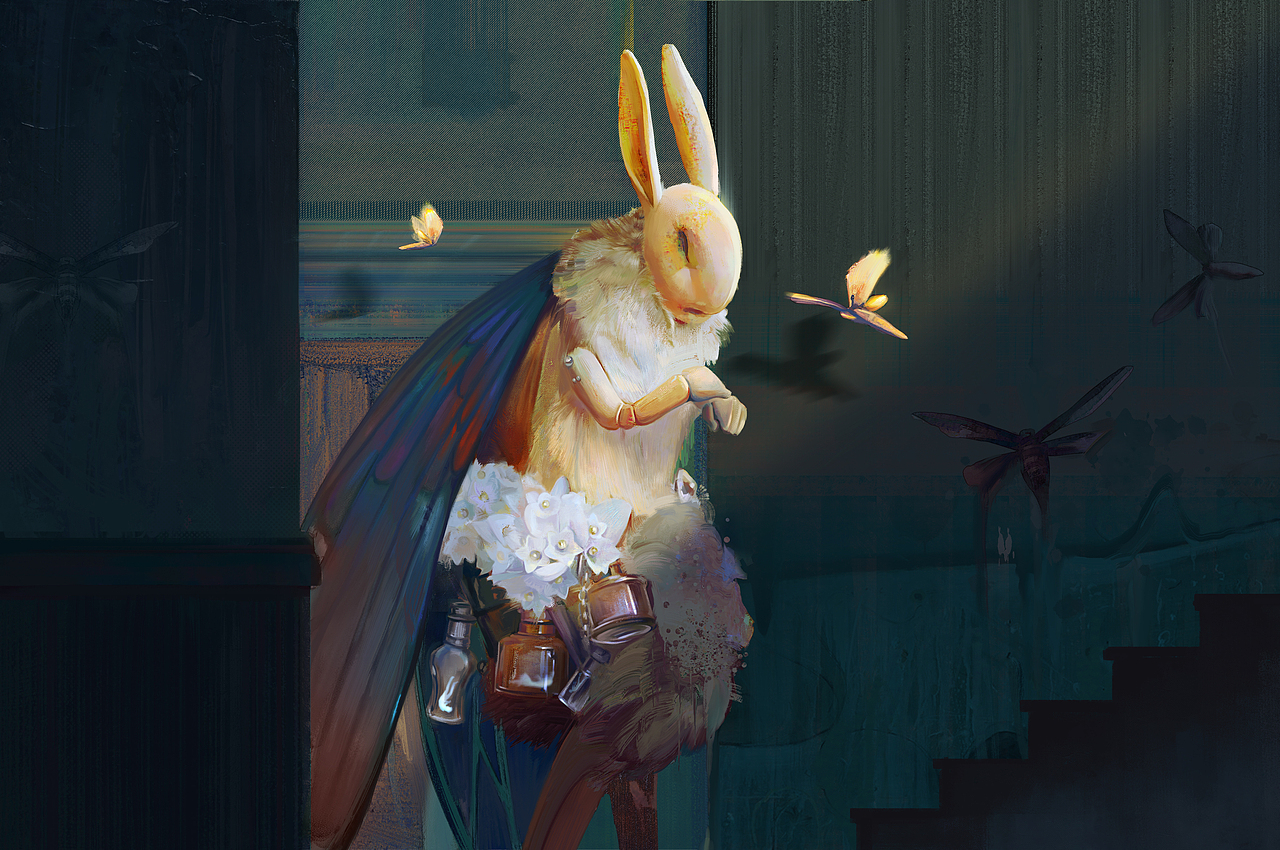 色彩练习（图ZMjk4MzEyODQ4） - 艺术插画 - 站酷设计师松风吟原创素材 - 站酷ZCOOL