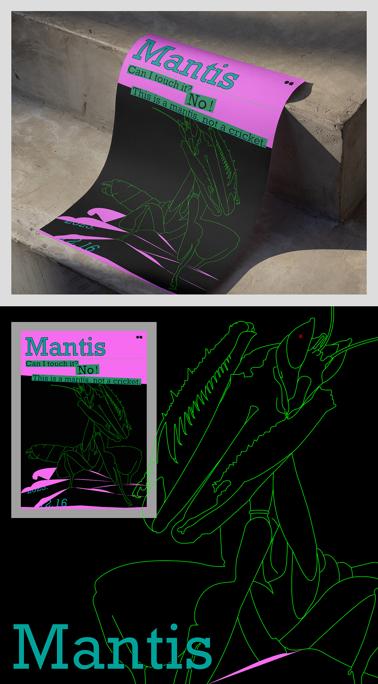 Poster Design Practice - 日常海报练习「12月」