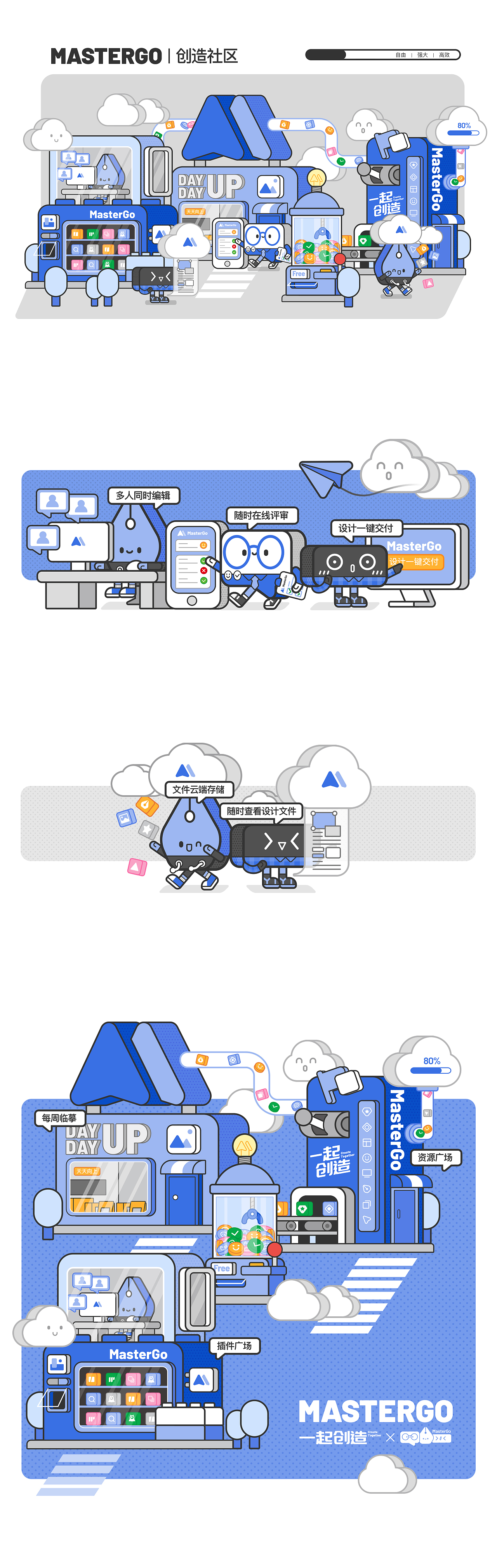 MasterGo IP设计 - MOMO(图ZMzA1NjM0ODc2) - IP形象 - 站酷设计师兔星人TUXINGREN原创素材 - 站酷ZCOOL