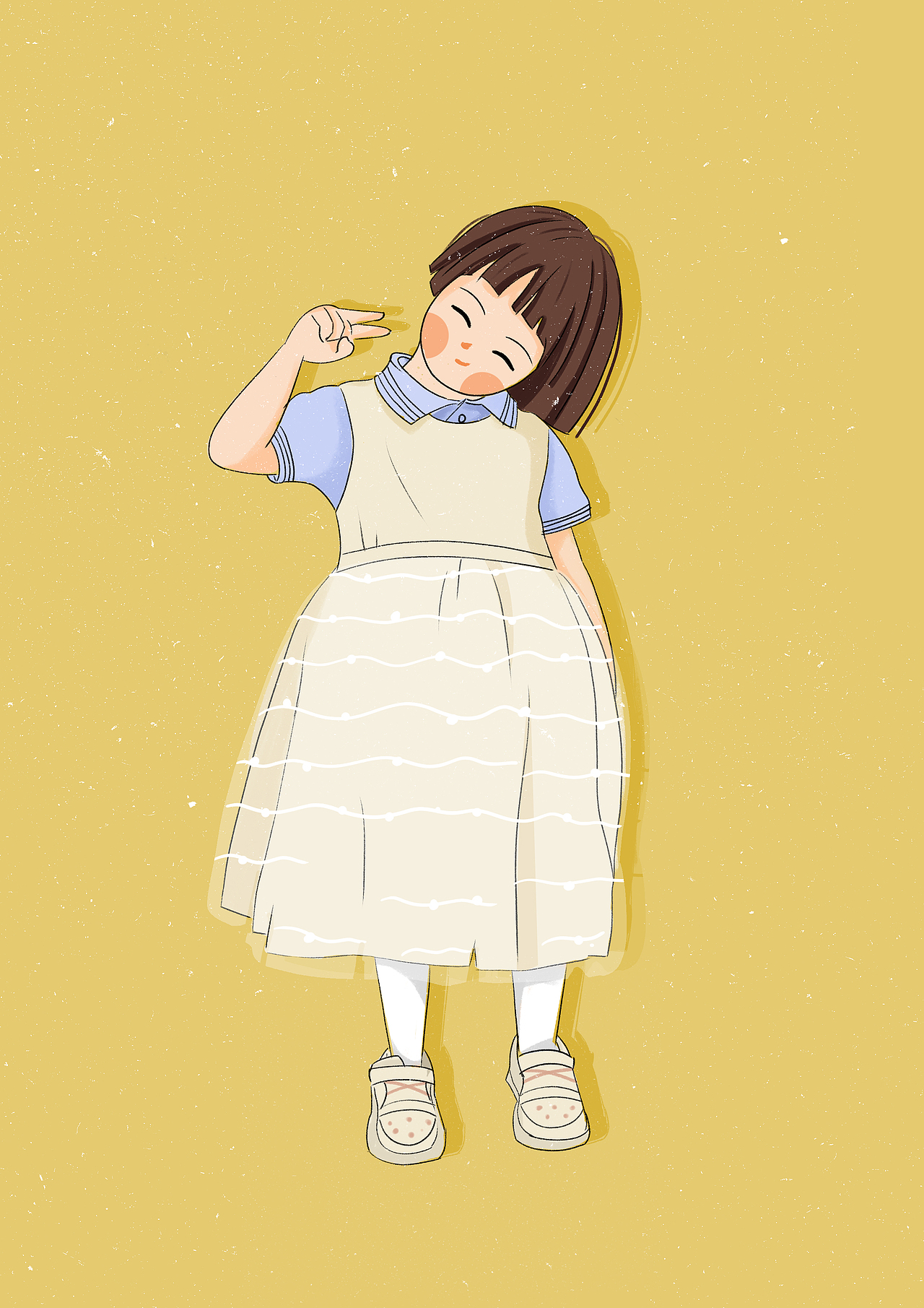 用画笔记录家人 | 小侄女（图ZMzIxNTYwNzA4） - 商业插画 - 站酷设计师一个小吴原创素材 - 站酷ZCOOL