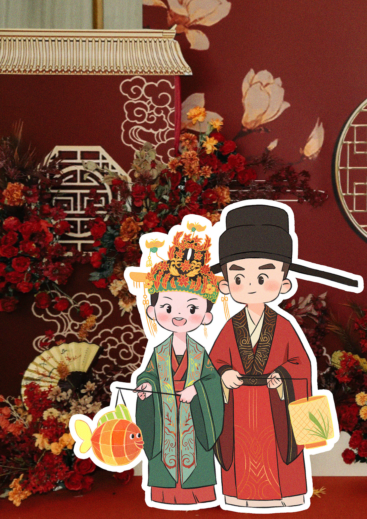 婚禮插畫｜一些合集（圖ZMzU2MzE2MDY4） - 兒童插畫 - 站酷設計師山楂陳皮加水原創(chuàng)素材 - 站酷ZCOOL