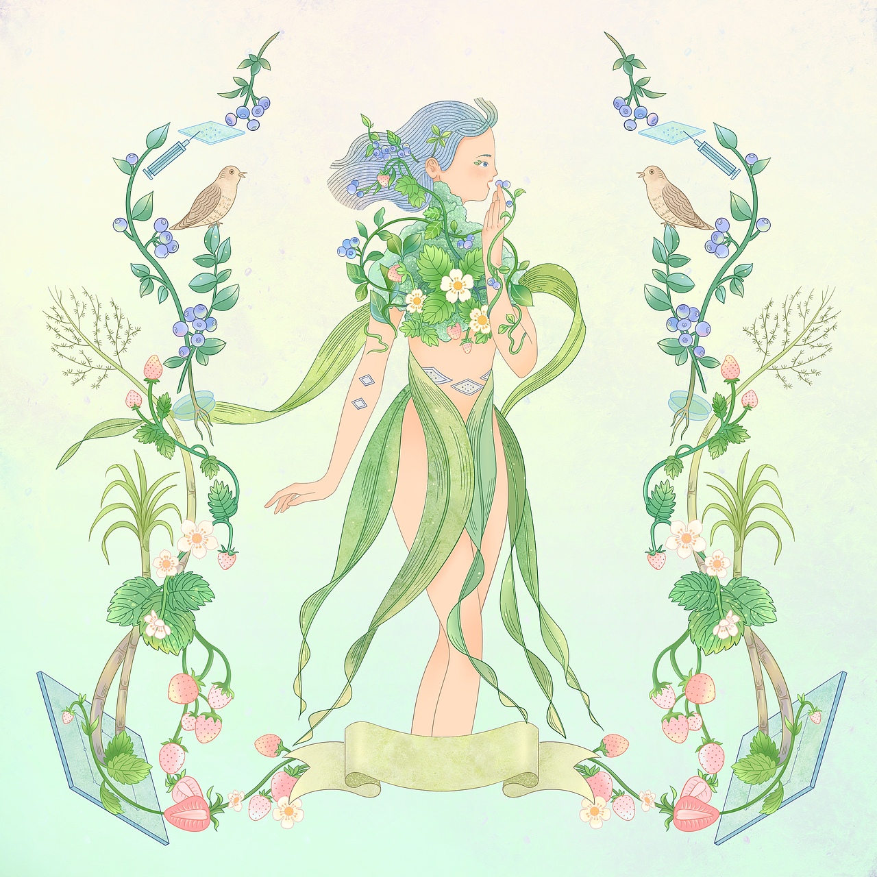 水果种植效果图