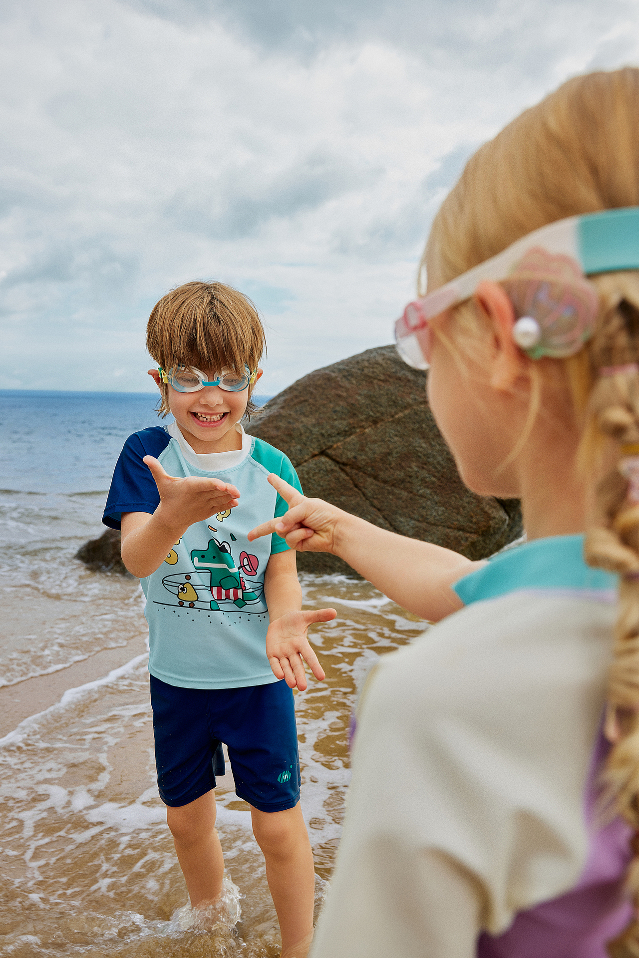 柠檬宝宝童装外景形象拍摄