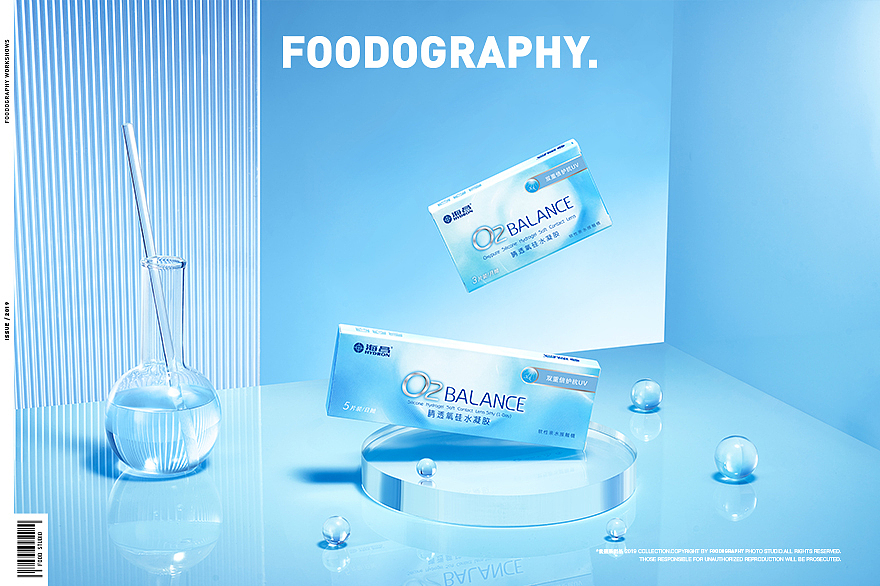 隐形眼镜摄影 | 海昌 ✖ foodography