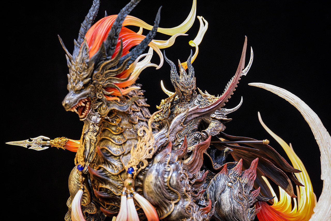 PKking X 玩拓 九天衡 中宫·麒麟 限定版 (蓝麒麟)