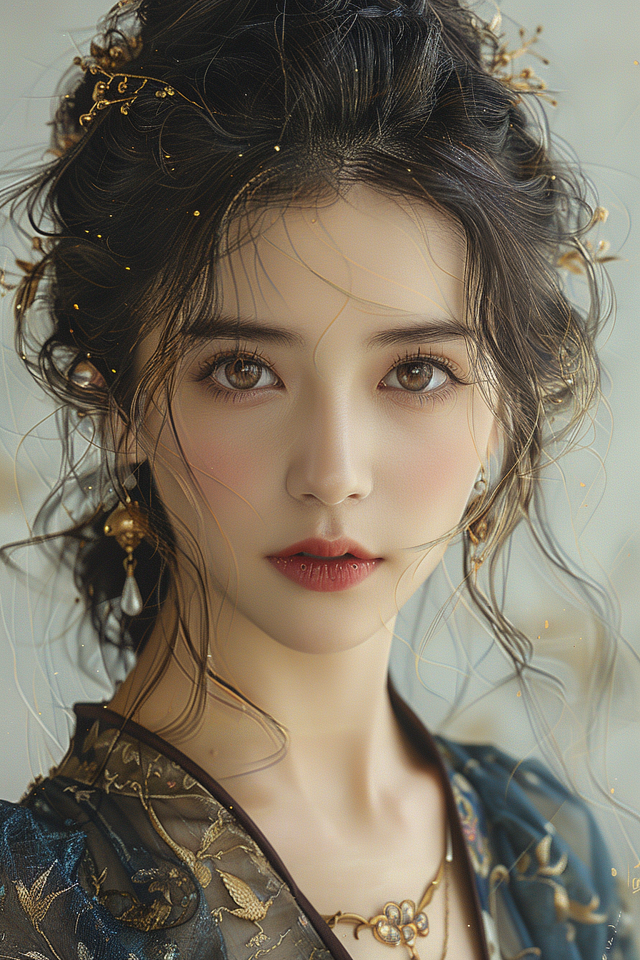 古风美女（图ZMzY5MzIxNDI0） - 人像摄影 - 站酷设计师陈不沉沉原创素材 - 站酷ZCOOL