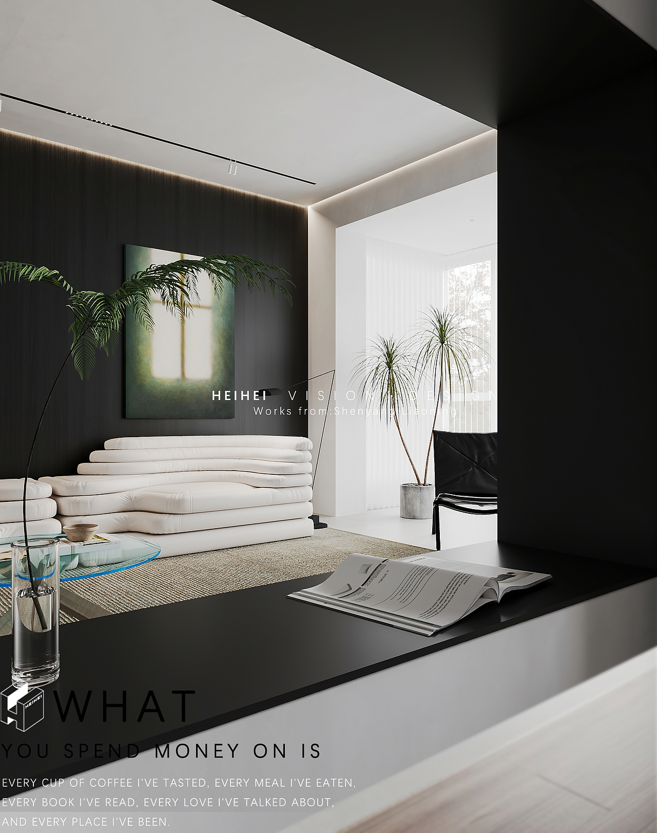 Heihei ︱ 现代效果表现（图ZMzQwOTI2MDA0） - 家装设计 - 站酷设计师模型不换钱原创素材 - 站酷ZCOOL