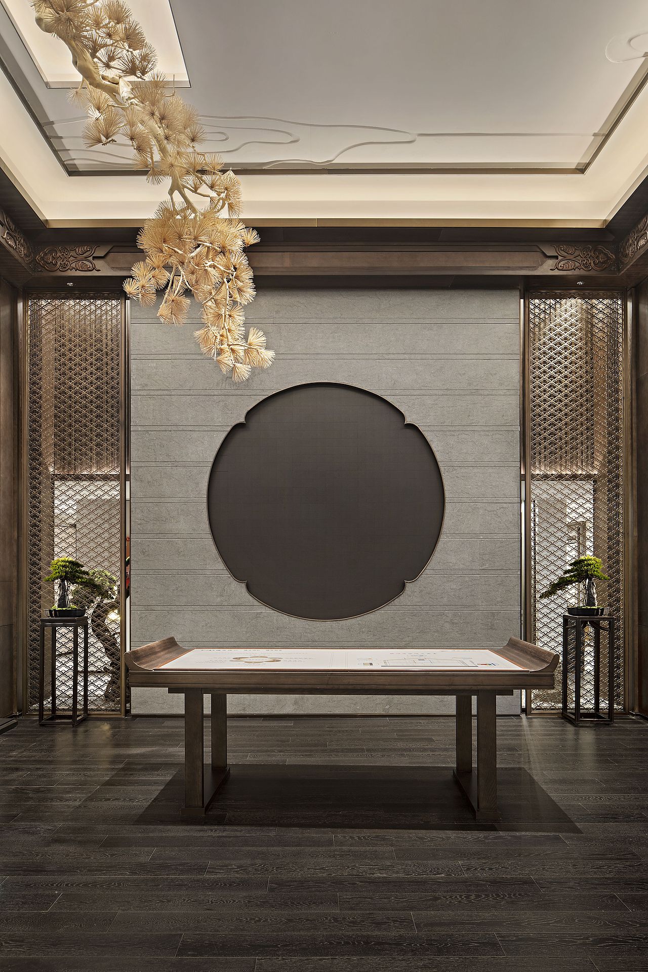 盘石设计 | 700㎡闲庭深院，云起东方，臻美之境！（图ZMzMyNTUyODQ0） - 商业空间设计 - 站酷设计师深圳盘石设计原创素材 - 站酷ZCOOL