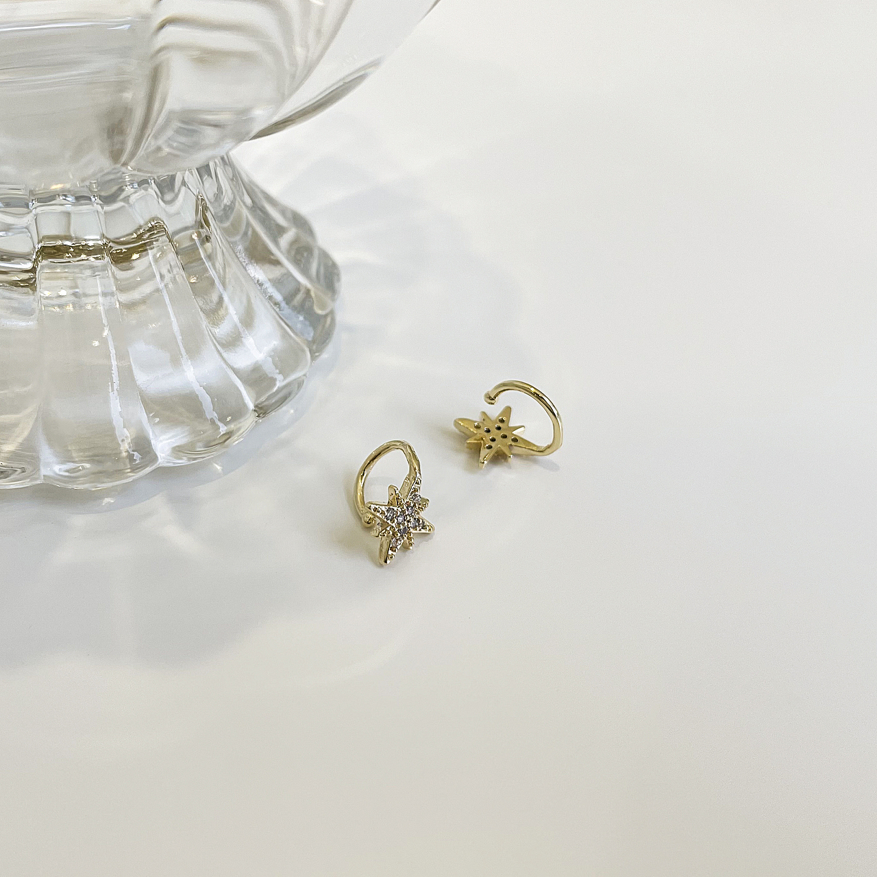 耳环/耳饰の饰品静物拍摄