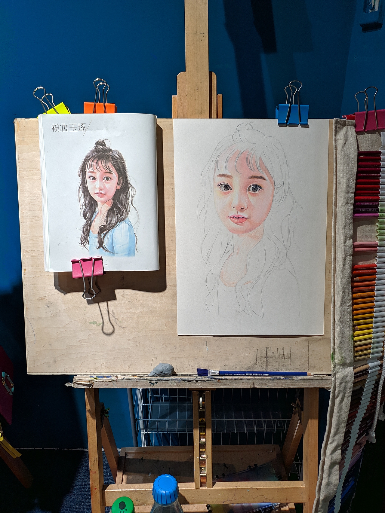 彩铅练习（图ZMjk2ODE0OTMy） - 绘画 - 站酷设计师海棠仙子原创素材 - 站酷ZCOOL