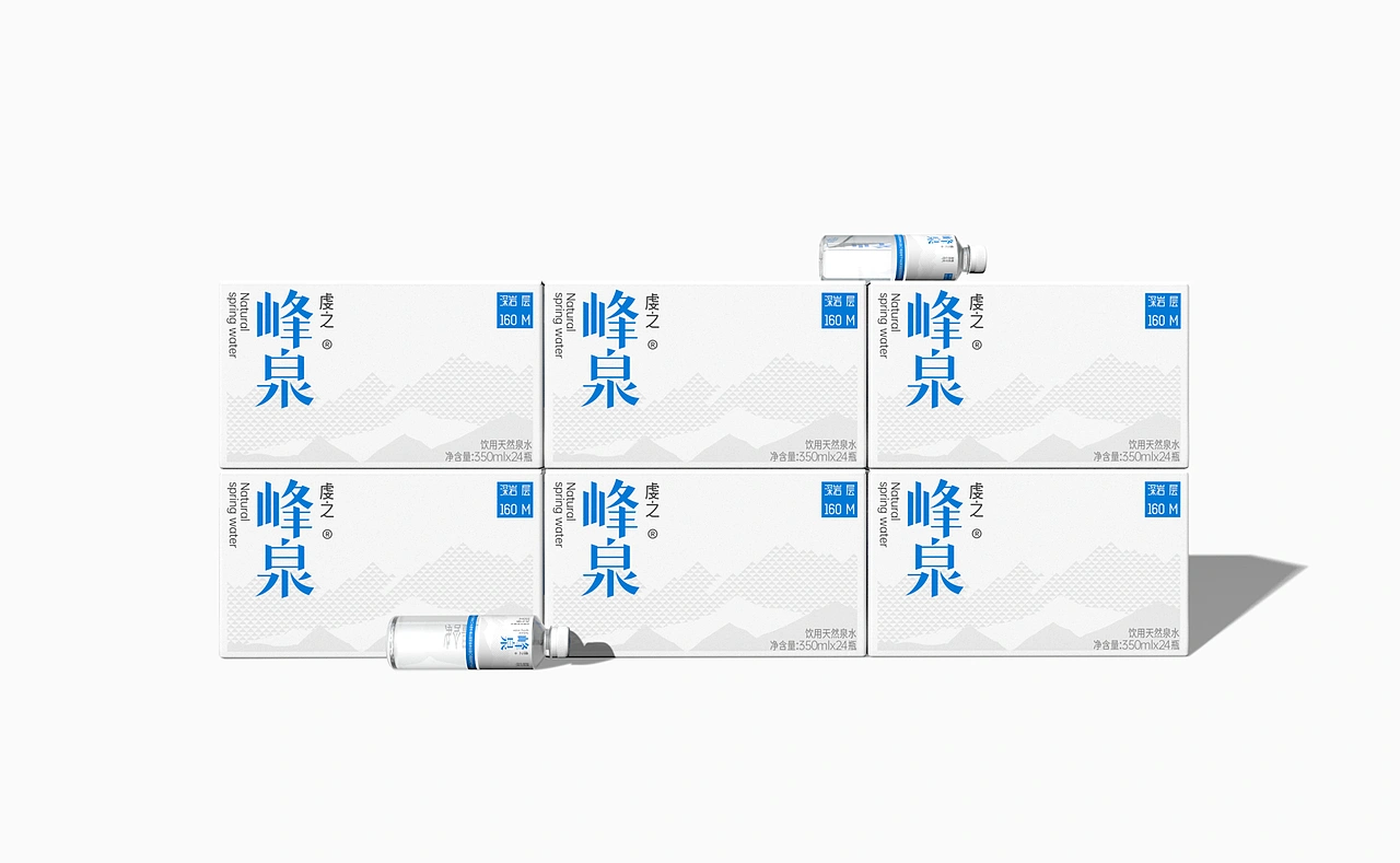 峰山的水丨水包装设计 ASUO DesignOffice&copy;