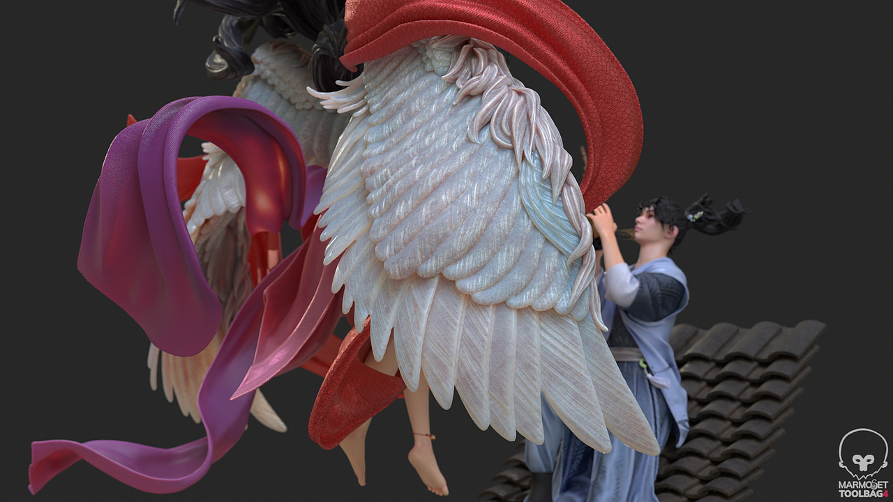 《恩还金兰作伴 笙起伊人偕老》材质版（图ZMzEyMTQwMDUy） - 人物/生物 - 站酷设计师poyin747原创素材 - 站酷ZCOOL