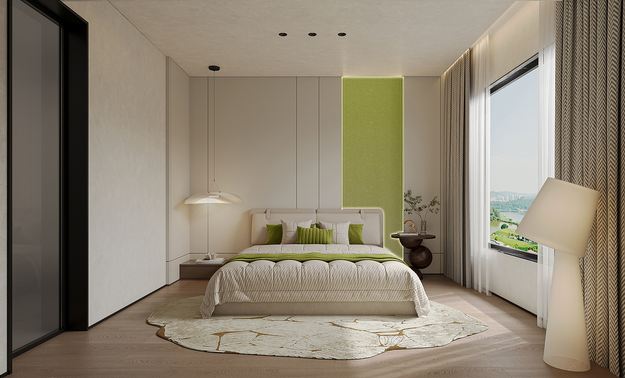 【微视设计&设计管家】340平方/长沙意式的家