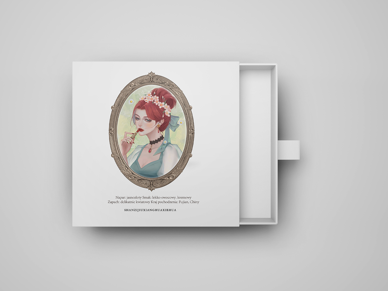 镜中妆系列（图ZMzIwNzc5Mjcy） - 艺术插画 - 站酷设计师珊子就想画些画原创素材 - 站酷ZCOOL