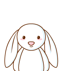 可爱邦尼兔卡通兔子形象吉祥物设计卡通形象微信表情包