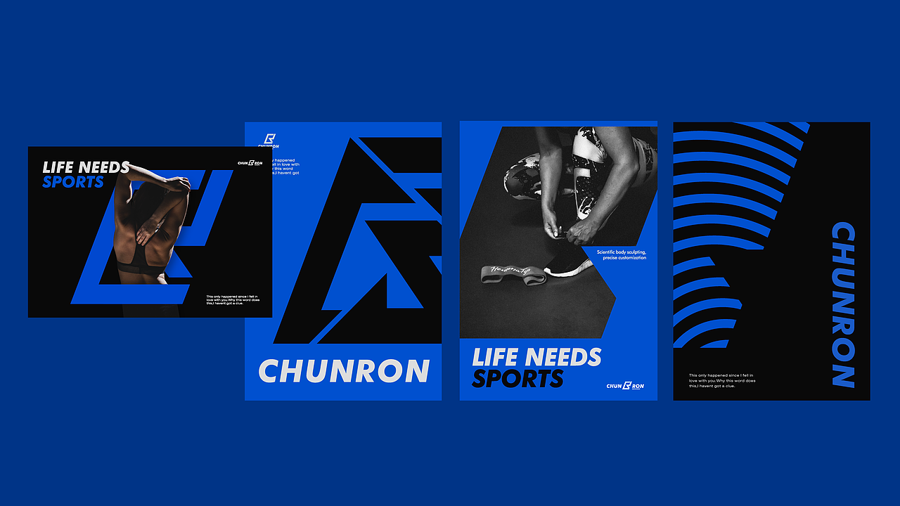 CHUNRON创融丨塑身品牌设计丨起雾阿杰RJ（图ZMzAzMzk4Mjk2） - 品牌 - 站酷设计师起雾阿杰RJ原创素材 - 站酷ZCOOL